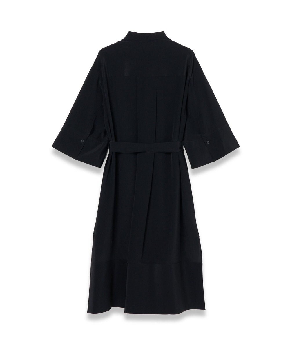 JOSEPH クレープ ド ソワ　ミディドレス 