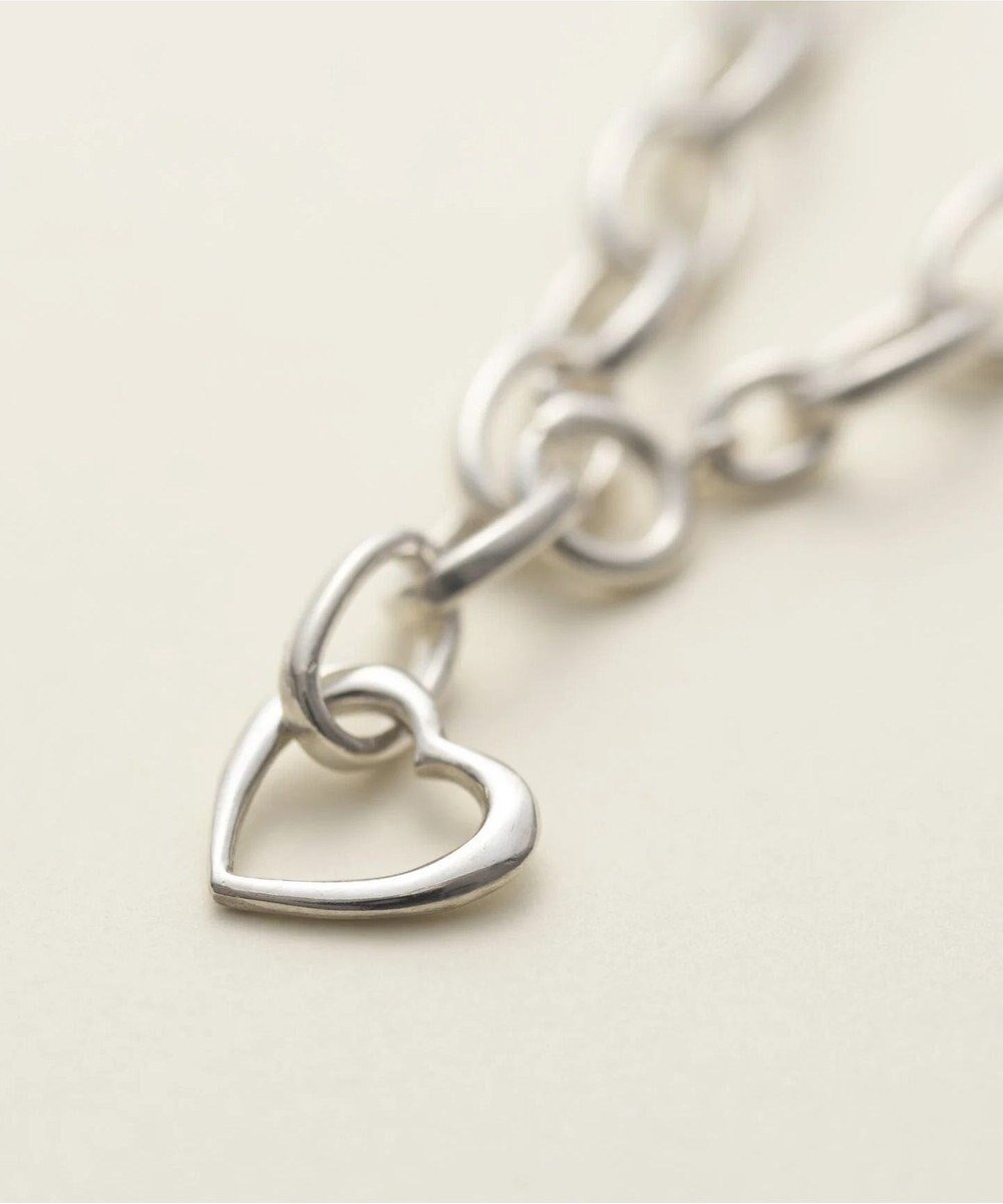 yoaa シルバー925 オープンハートブレスレット 