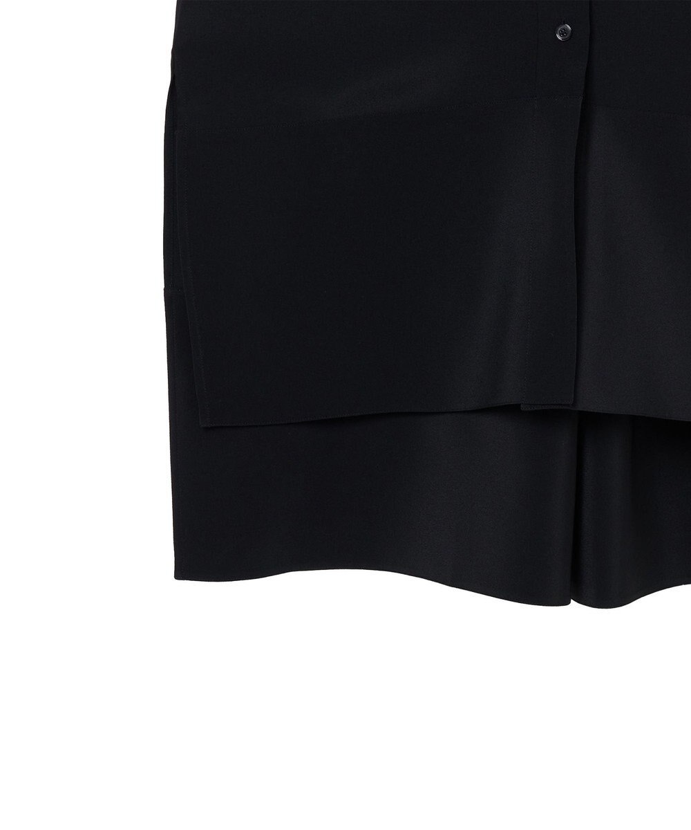 JOSEPH クレープ ド ソワ　ミディドレス 