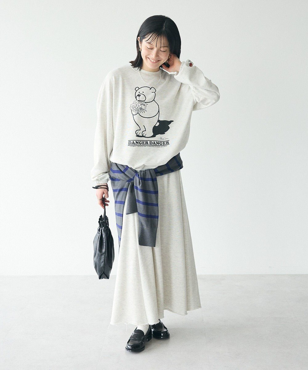 CRAFT STANDARD BOUTIQUE URANIWAプリントスウェット 