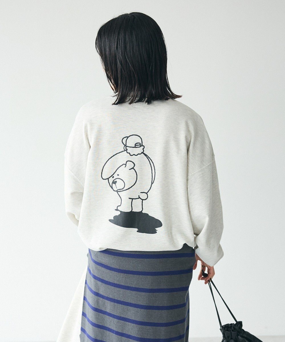 CRAFT STANDARD BOUTIQUE URANIWAプリントスウェット 