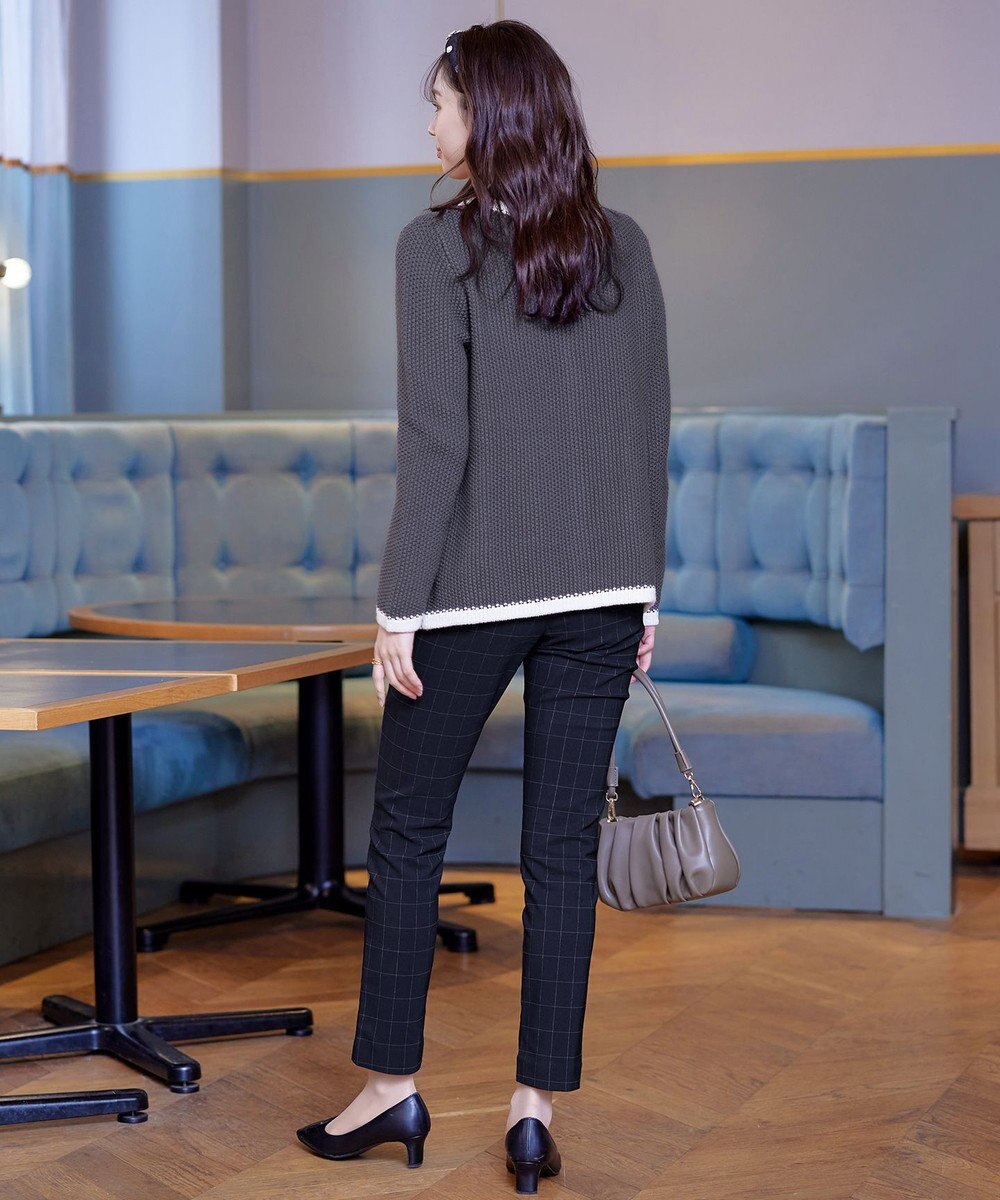 Tiaclasse 【洗える】ストレッチスリムパンツ 