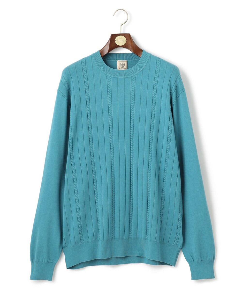 J.PRESS MEN 【KING SIZE】【ストレッチ性 / イージーケア】【FLEX YARN】クルーネックニット 