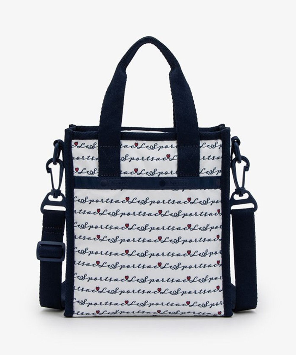 LeSportsac MINI N/S TOTE/マリンロゴボーダー 