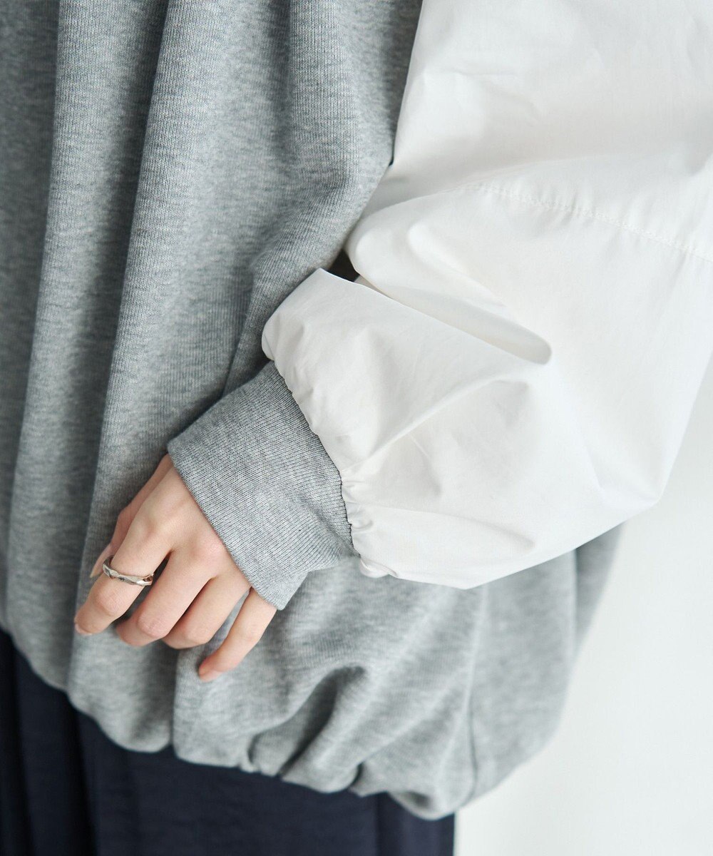 YECCA VECCA アシメバルーンプルオーバー 