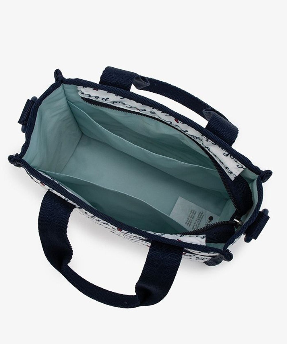 LeSportsac MINI N/S TOTE/マリンロゴボーダー 