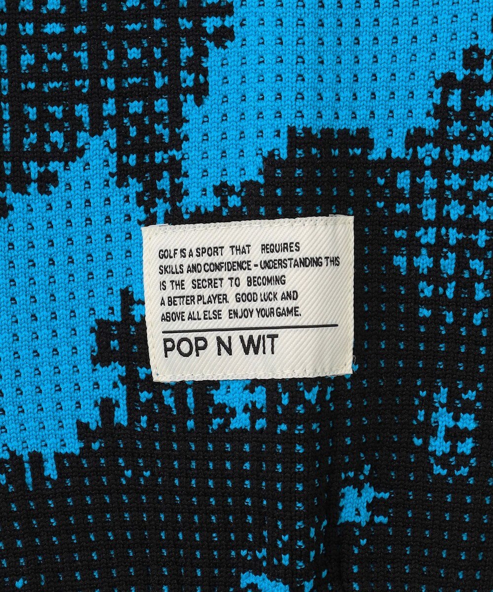 PW CIRCULUS 【MEN】Spark dot camouflage 軽量ニット ゴルフ 