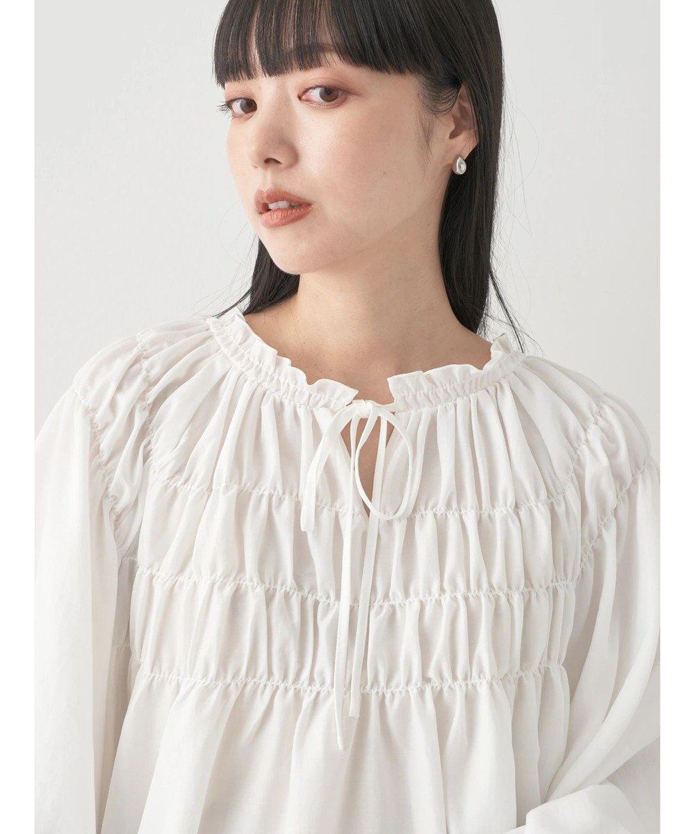 earth music&ecology シャーリングチュニック 