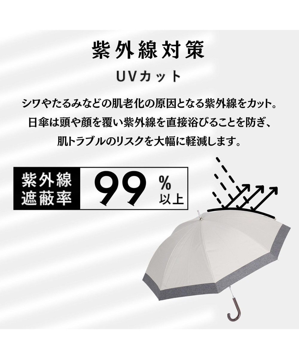 MOONBAT 晴雨兼用日傘 長傘 スカラ刺繍柄プリント／遮光 遮熱 UV 