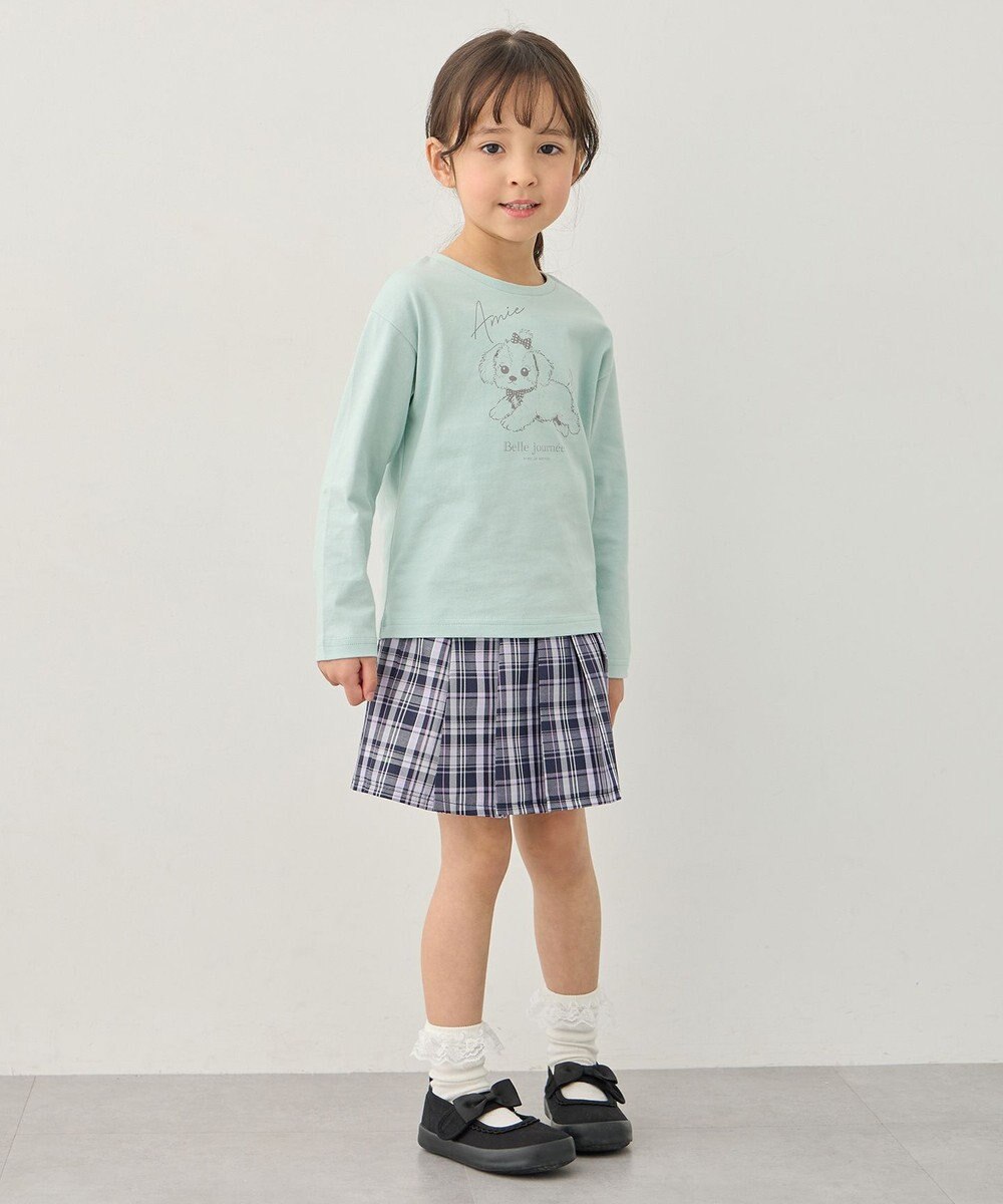 ANY KIDS 【一部店舗/WEB限定】【綿100%】プリント 長袖Tシャツ 