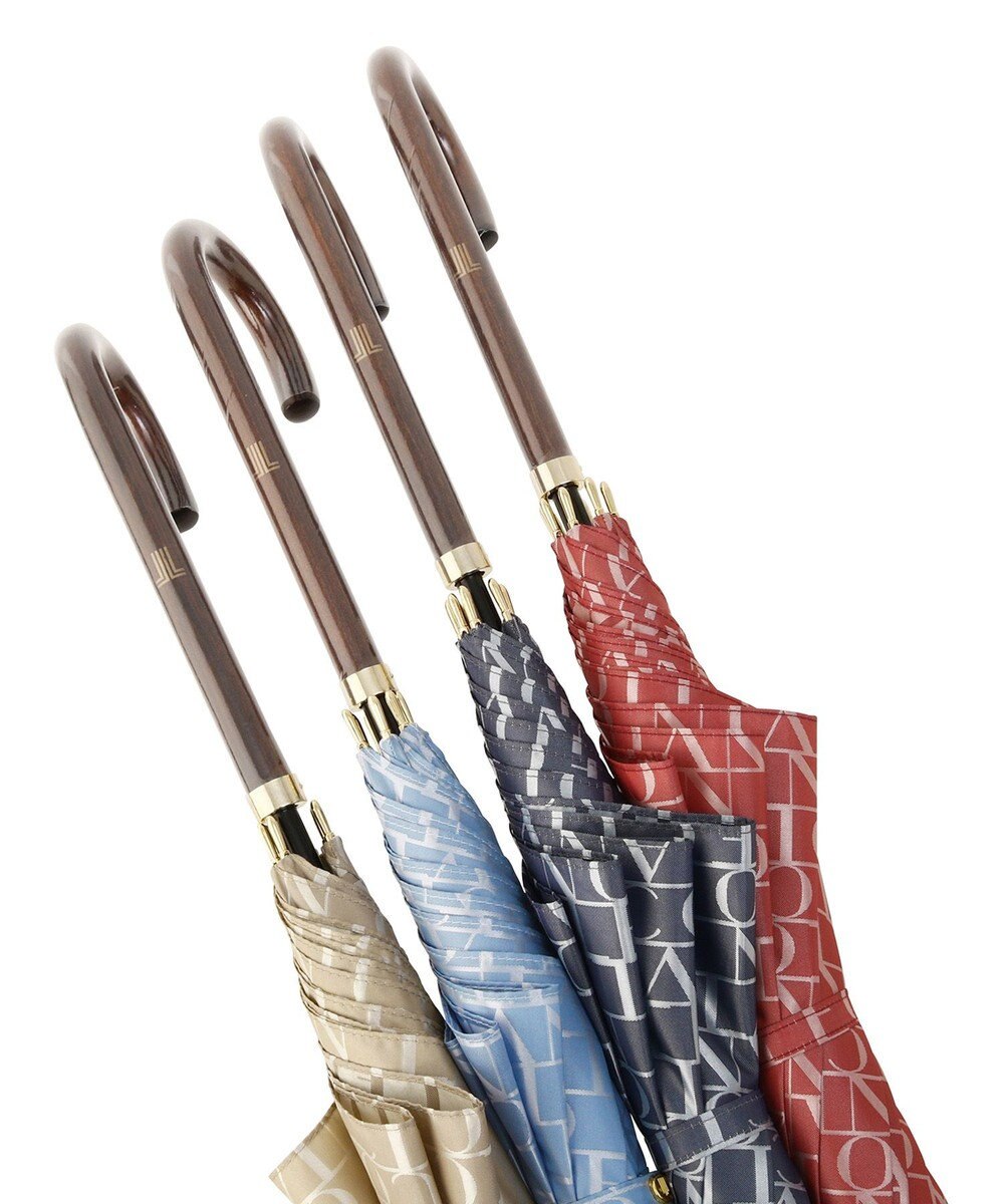 MOONBAT LANVIN COLLECTION 長傘 カチオンジャカード 