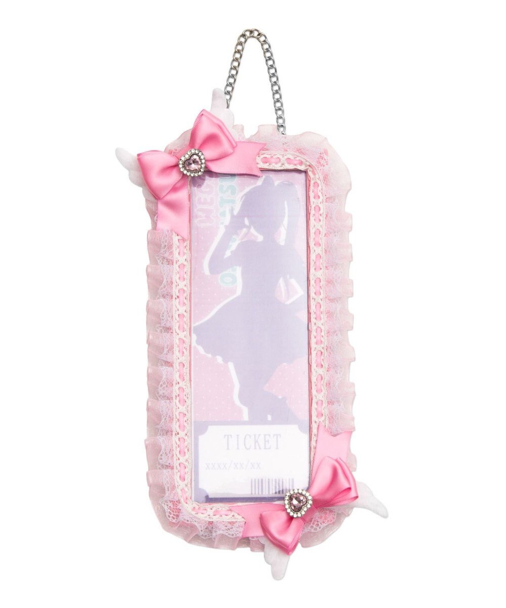 WEGO 【痛バ＆推し活グッズ】エンジェルリボンホロチケホルダー 