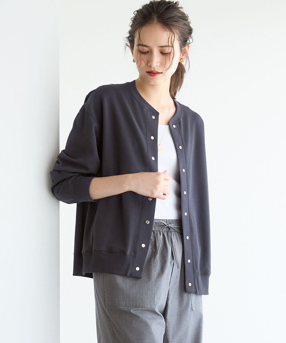 23区 【SLOW/一部店舗限定】ライトダンボール カーディガン 