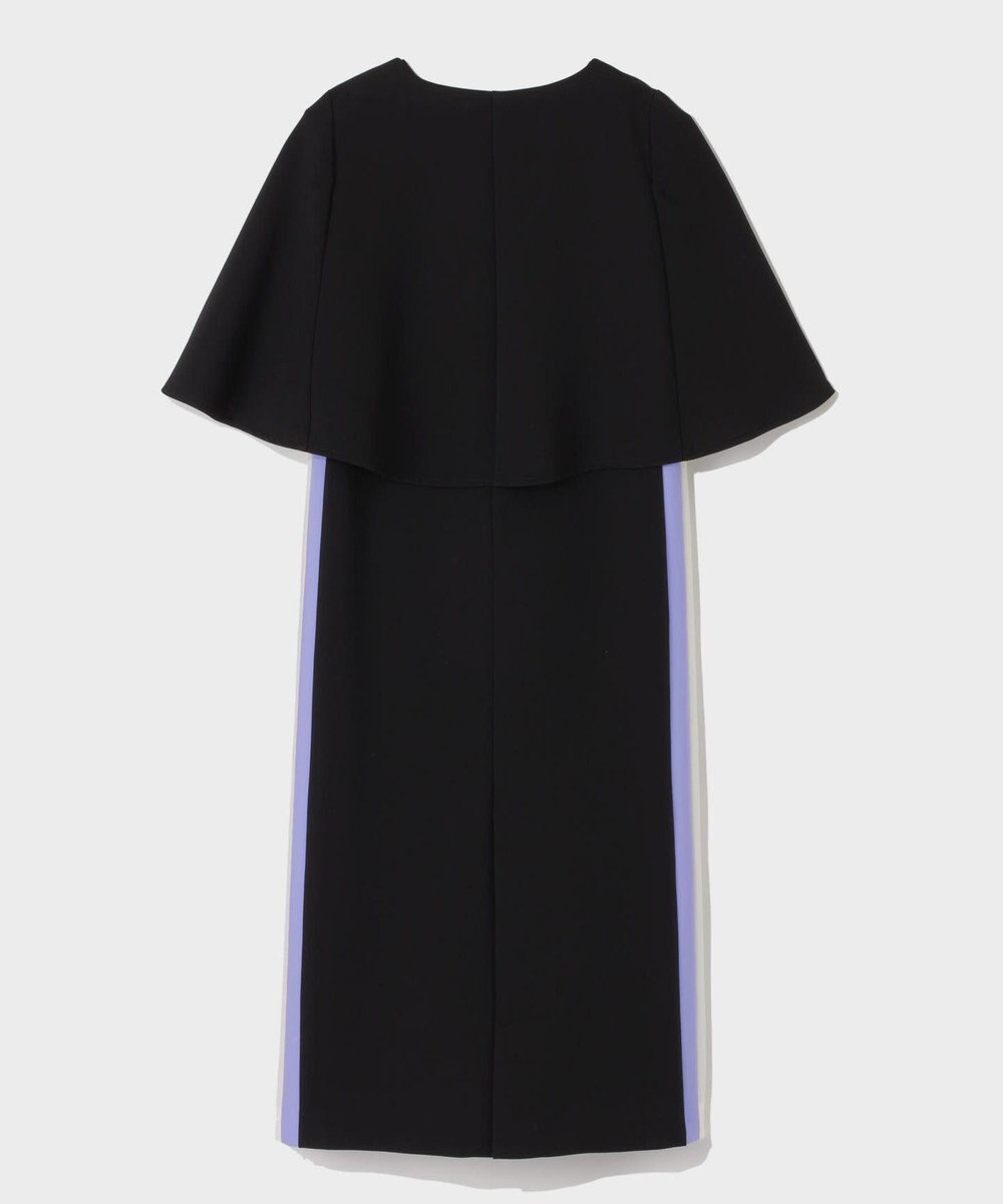 GRACE CONTINENTAL ケープレイヤードドレス 