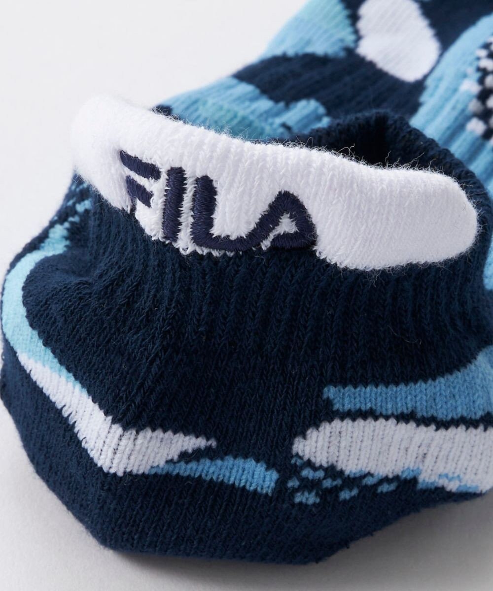 FILA GOLF／marie claire 【FILA GOLF】リゾート柄スニーカー丈ソックス 