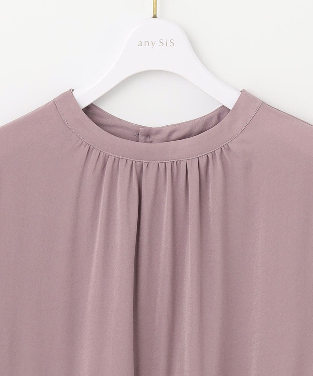 ANY SIS 【2SET】ニットベスト×チュニック ブラウス 