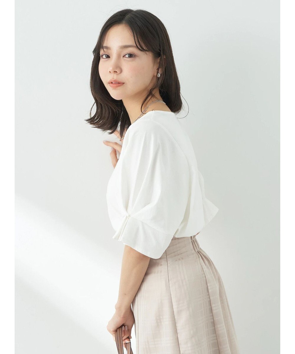 earth music&ecology タックスリーブプルオーバー 