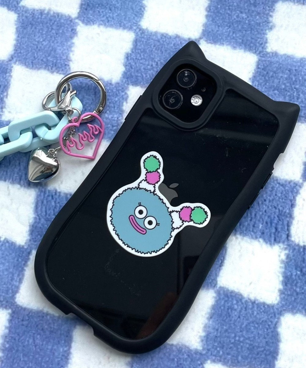 WEGO 猫耳フレームiphoneケース（ブラック） 柄1