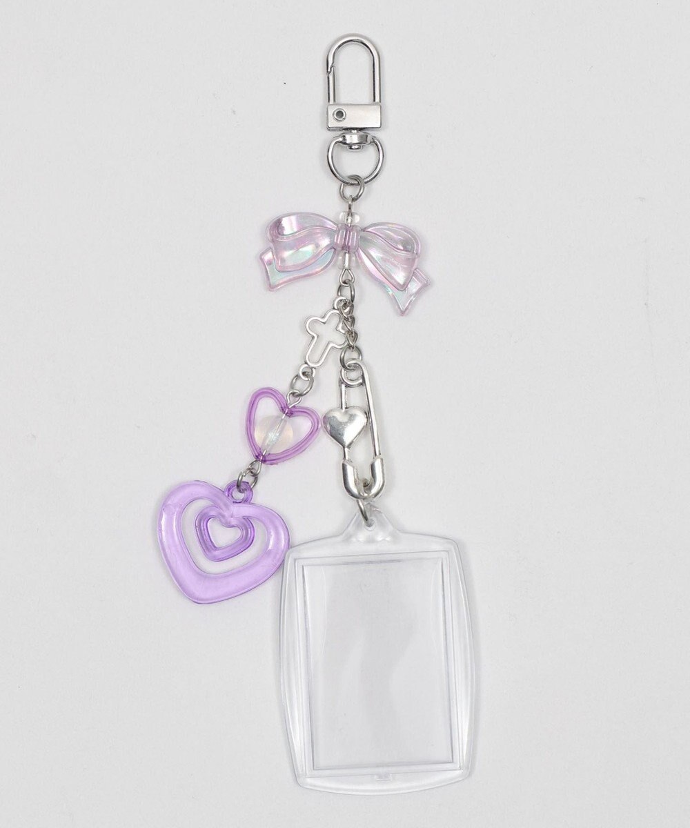 WEGO 【痛バ＆推し活】ビーズIDフォトケースキーホルダー 