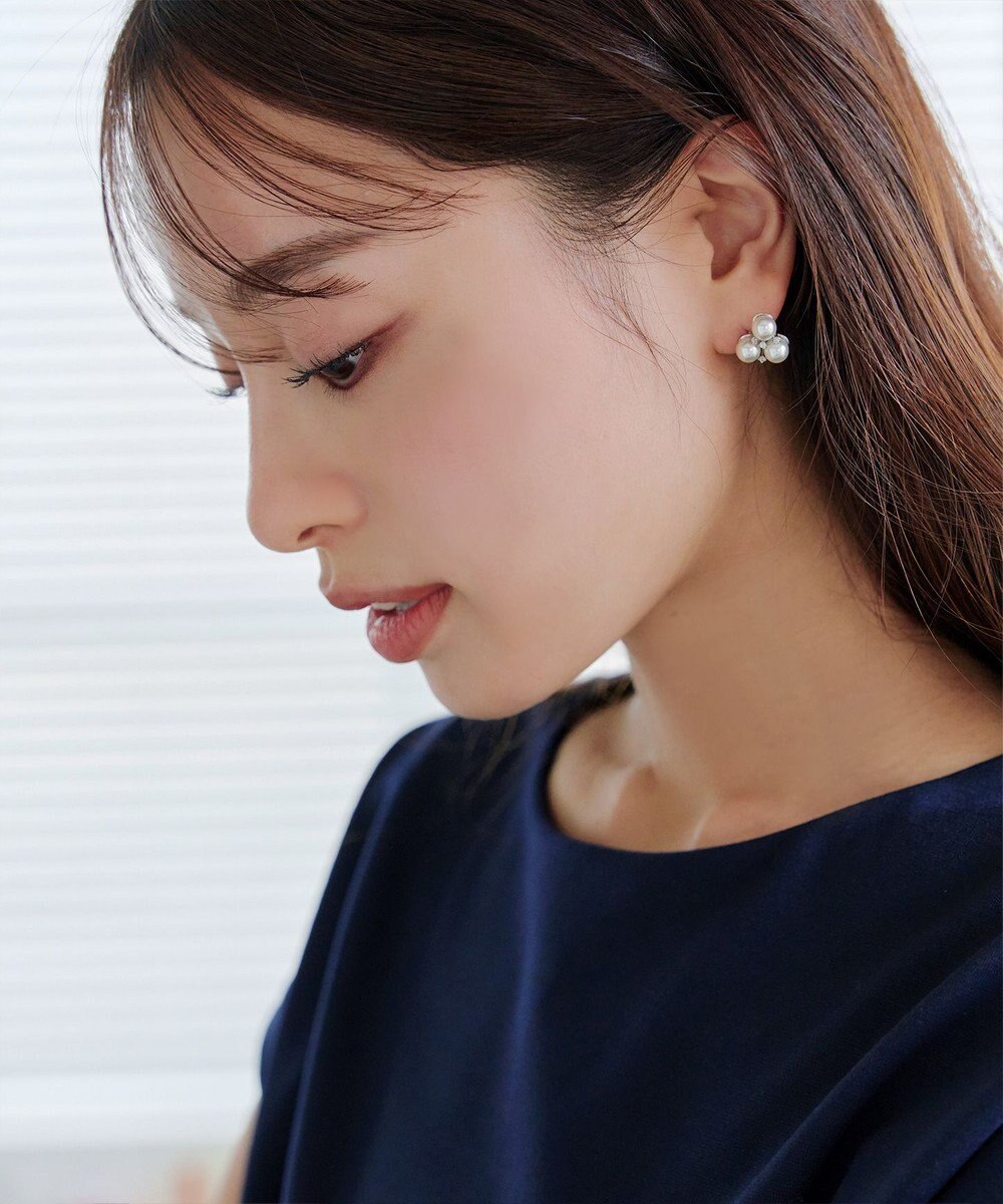 Tiaclasse 【選べる２タイプ・金属アレルギー対応】フルーツパールピアス 