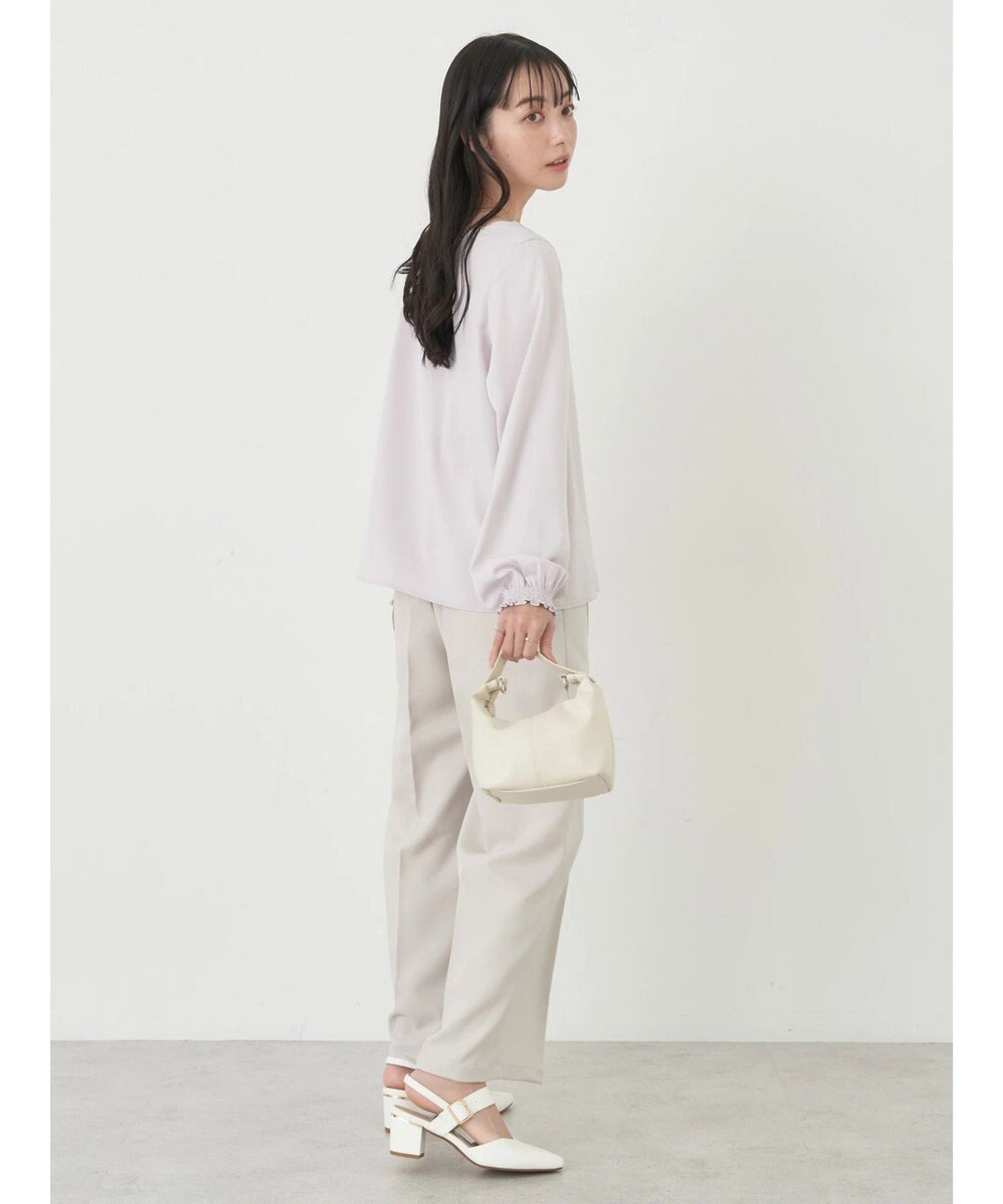 earth music&ecology スカラップブラウス 