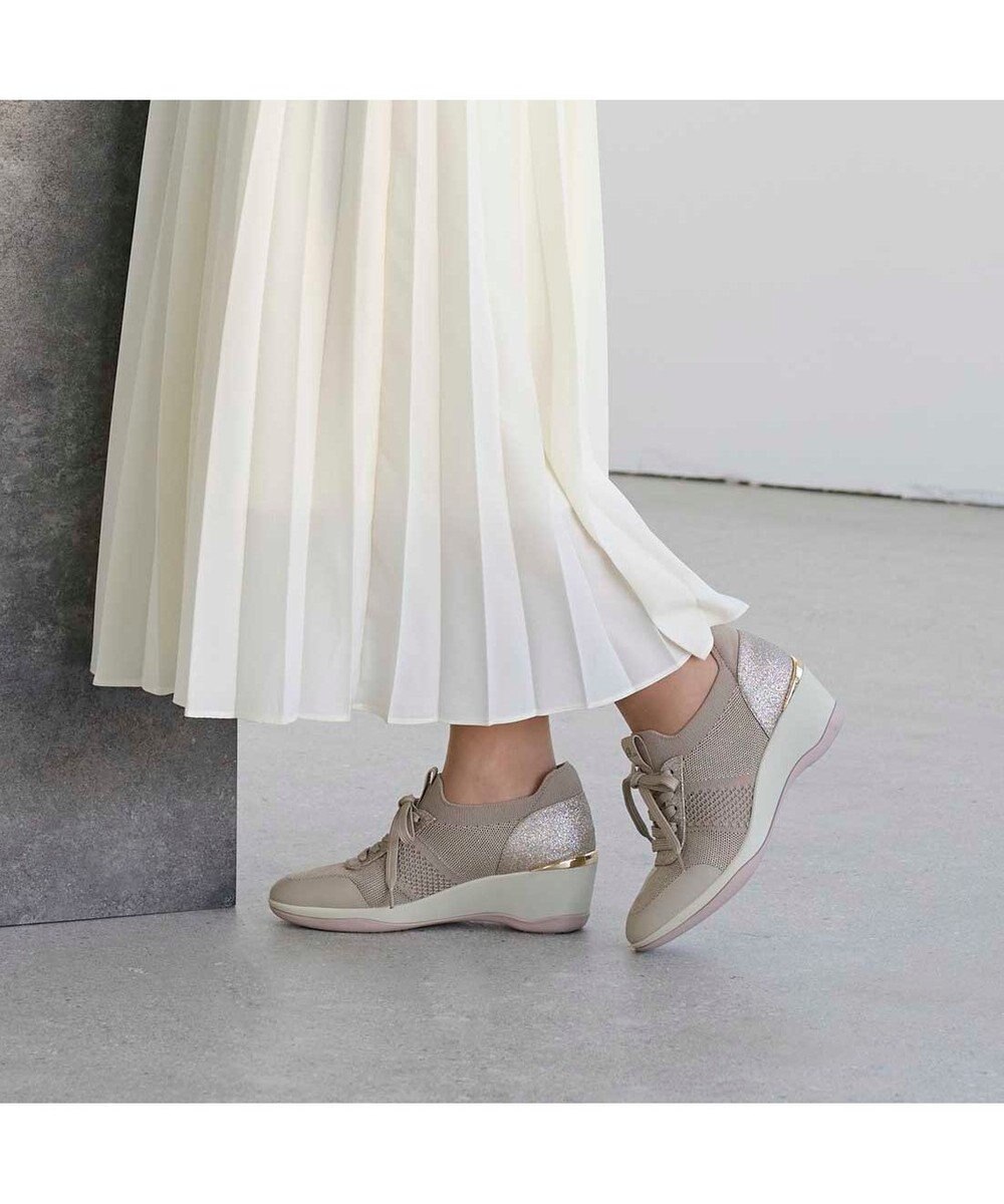 Riz raffinee <Riz raffinee>ヒールアップニットスニーカー 