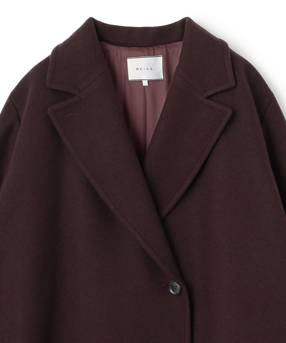 BEIGE， GABELLE / ロング丈チェスターウールコート 