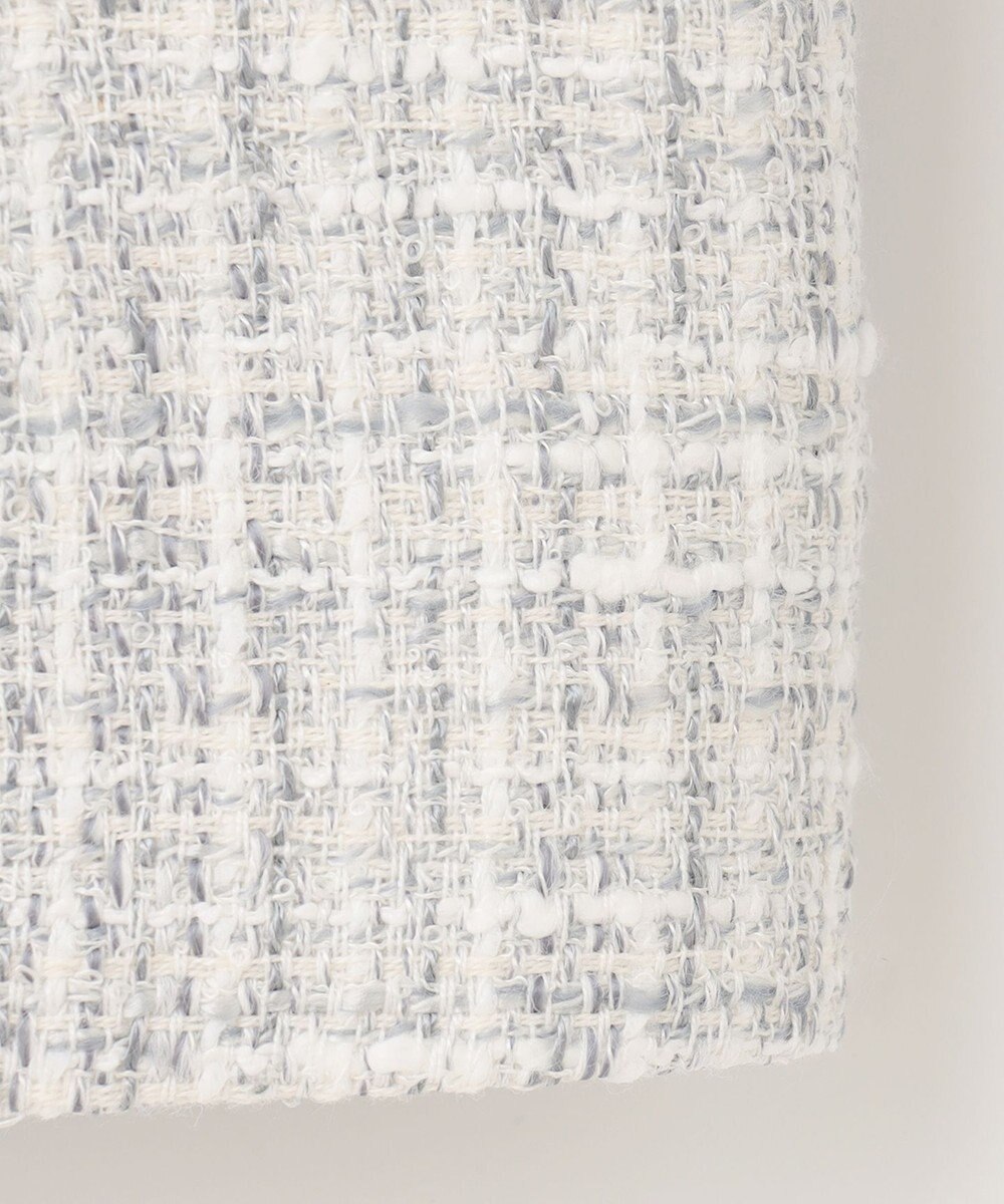 J.PRESS LADIES ファンシーツイード ノーカラー ジャケット 