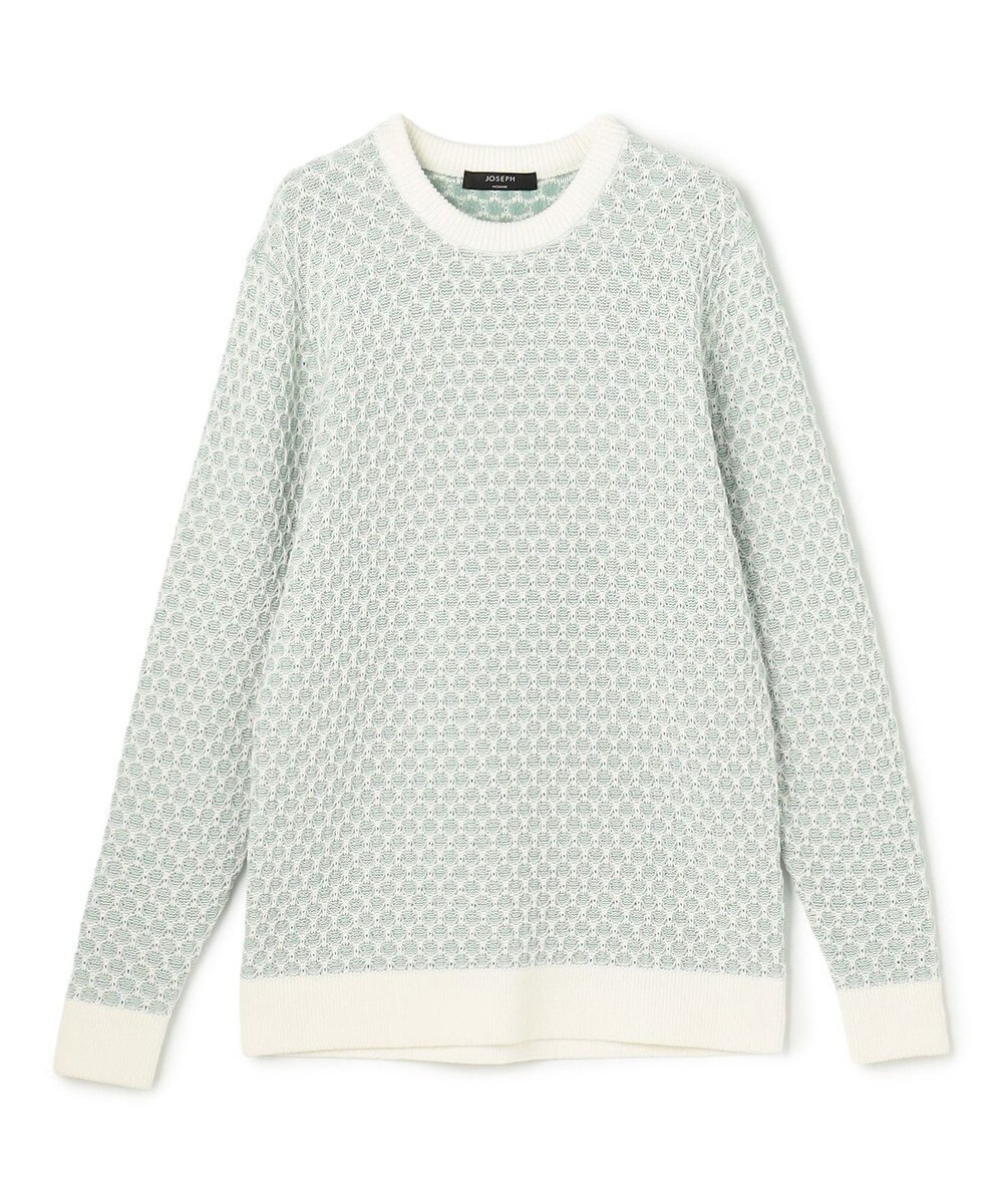 JOSEPH HOMME チャンディーガルジャガード　クルーネックニット 