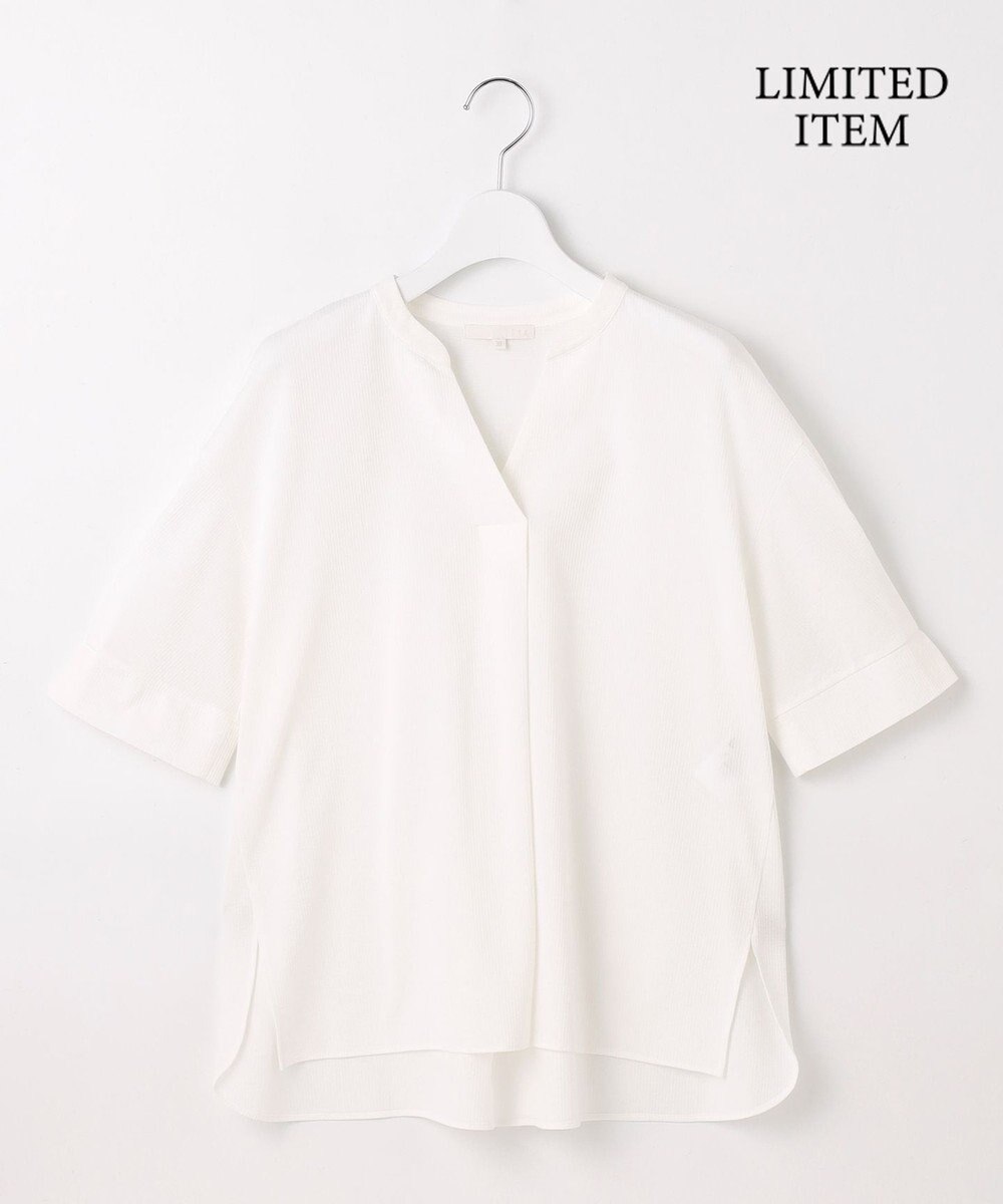 自由区 【WEB限定・洗える】サッカージャージー カットソー 