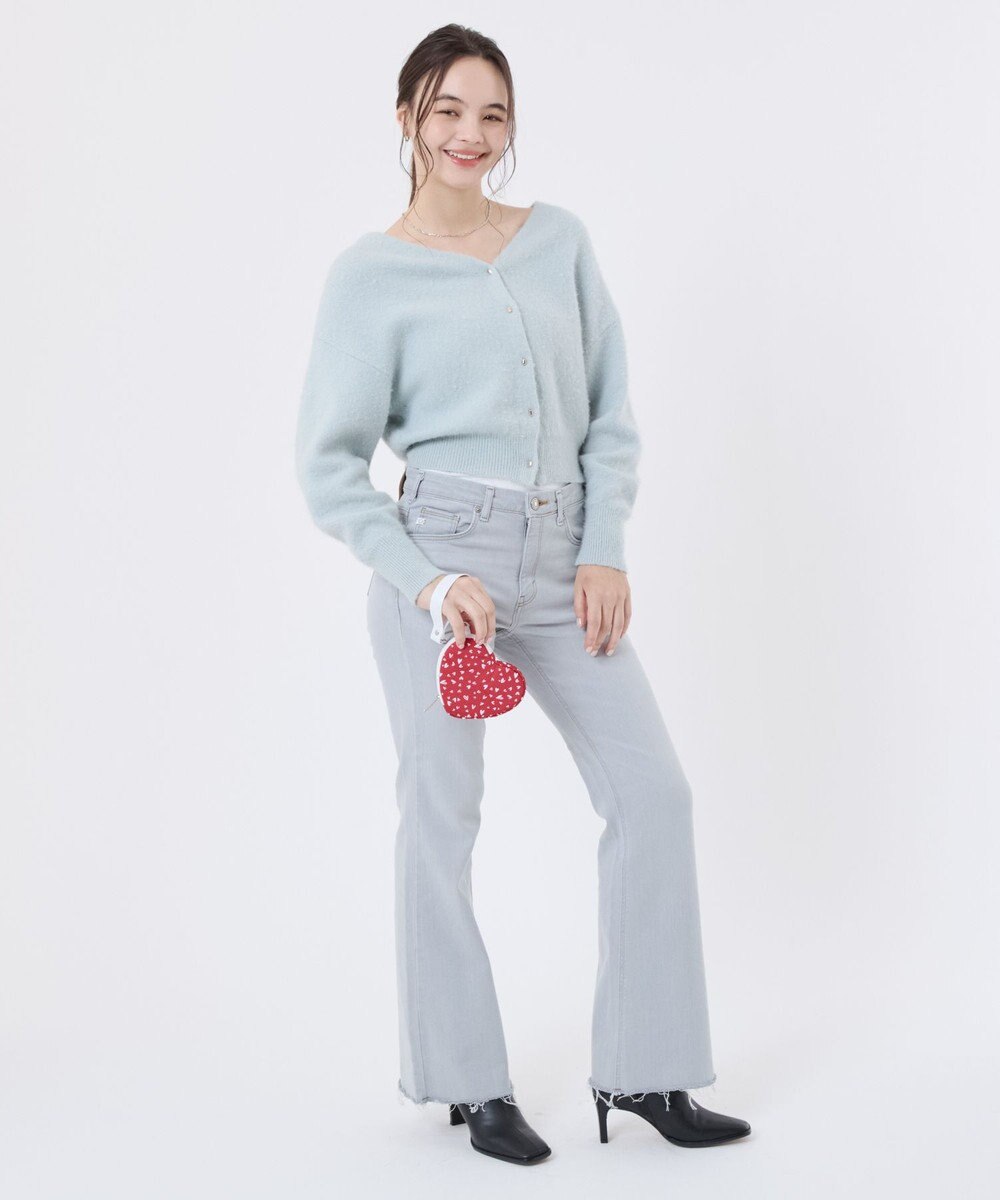 LeSportsac HEART WRISTLET/レッドミニハーツホワイト 