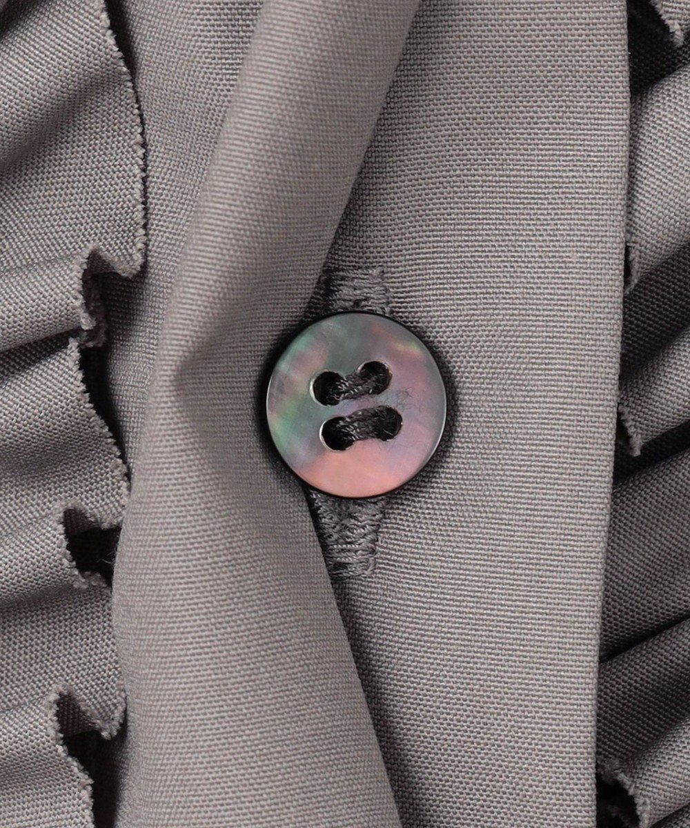 #Newans 【シワになりにくい/洗濯機可能】ロングフリルチュニック 