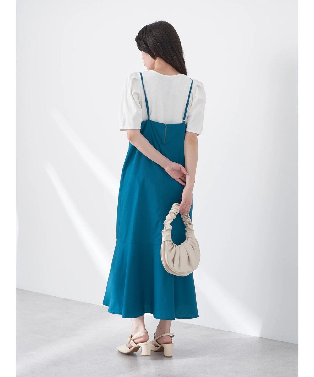 earth music&ecology Ｖネック裾切替キャミワンピース 