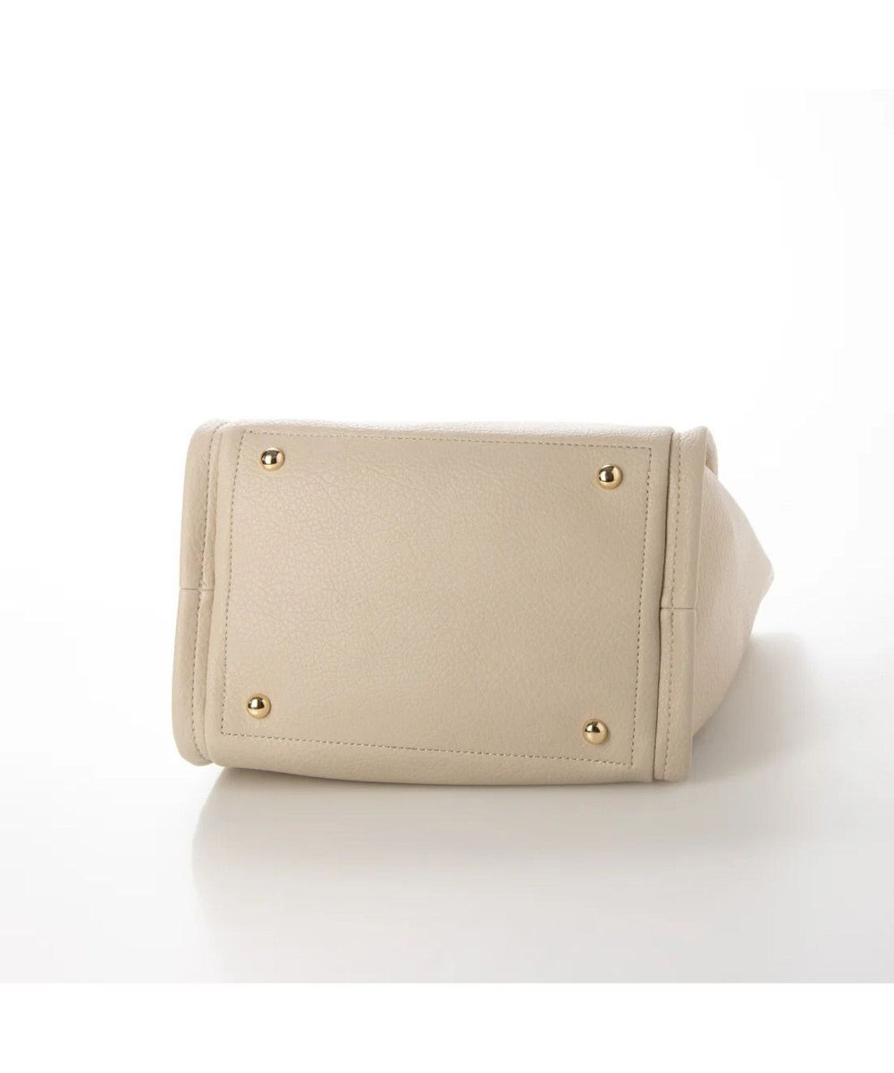 UNBILLION カシュカシュ cachecache / ミニショルダー付きソフトレザー調ミニトートバッグ 