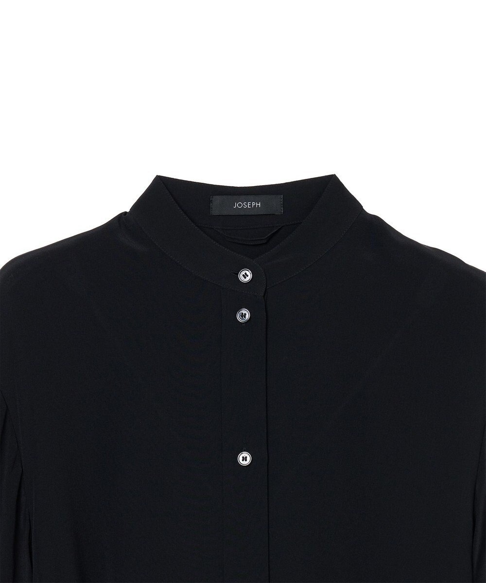 JOSEPH クレープ ド ソワ　ミディドレス 