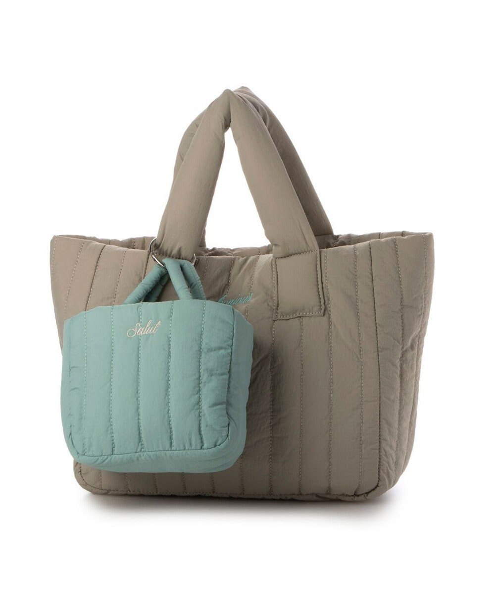 UNBILLION 【テレビ ドラマ着用アイテム】カシュカシュ cachecache / 親子キルティング刺繍トートバッグ 