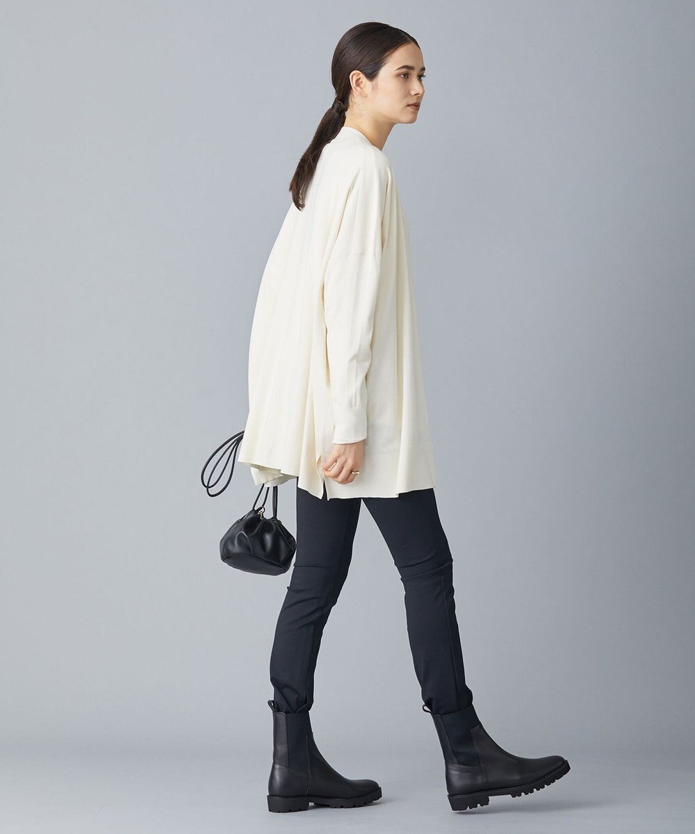 ICB 【洗える・WEB限定カラーあり】 ヴィスコースワイド カーディガン 