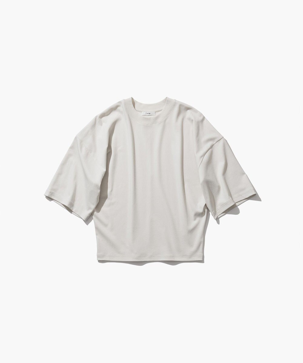 ATON 80/ FRESCA SMOOTH | ワイドスリーブＴシャツ 