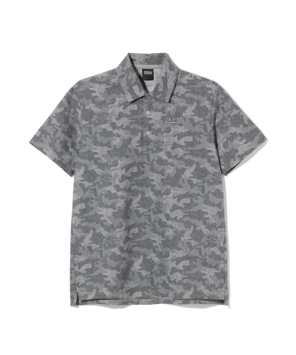 ZERO HALLIBURTON クールドッツ カモ柄ポロシャツ ZHG-M6S6a 85191 