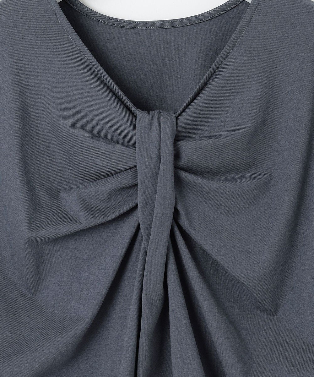 Feroux 【ONWARD CROSSET MAG掲載・セットアイテム】バックギャザーシャイニーセット ワンピース 