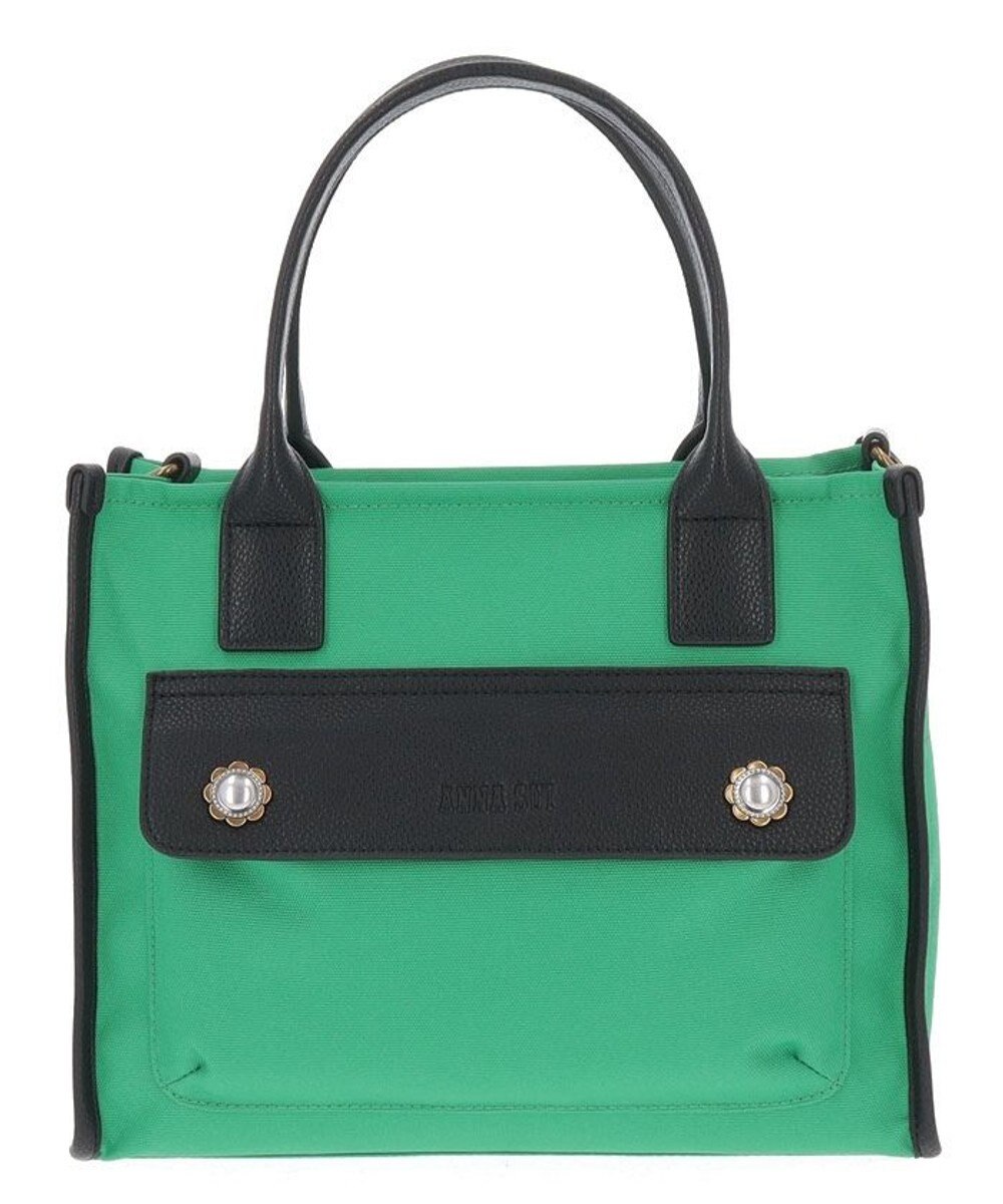 ANNA SUI ヴィンテージボタン 2wayトート 