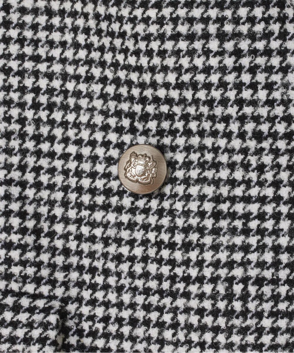 GRACE CONTINENTAL 千鳥ライトウールジレ 