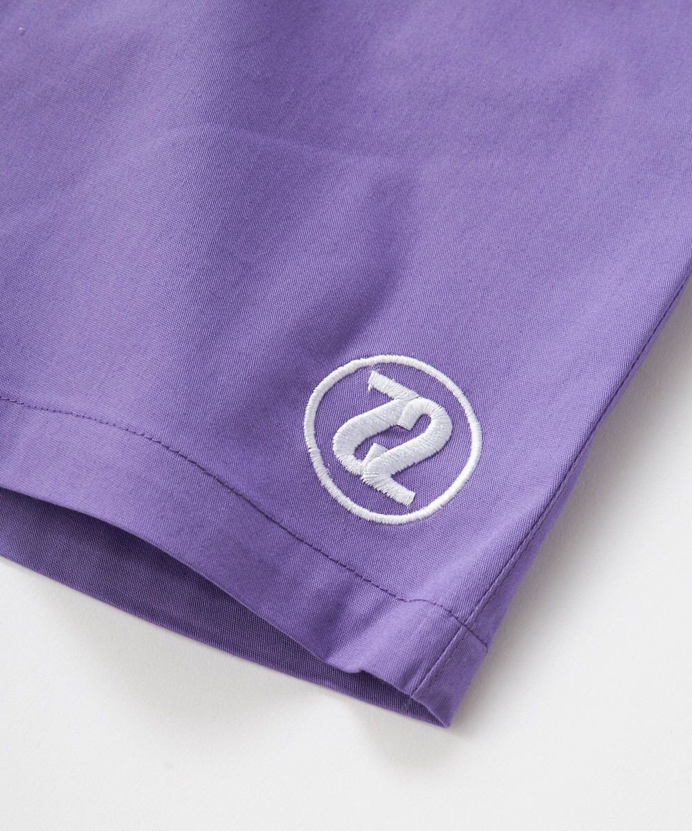 OP／FILA 【SEVEN2】バックブリント ロゴデザインハーフパンツ 