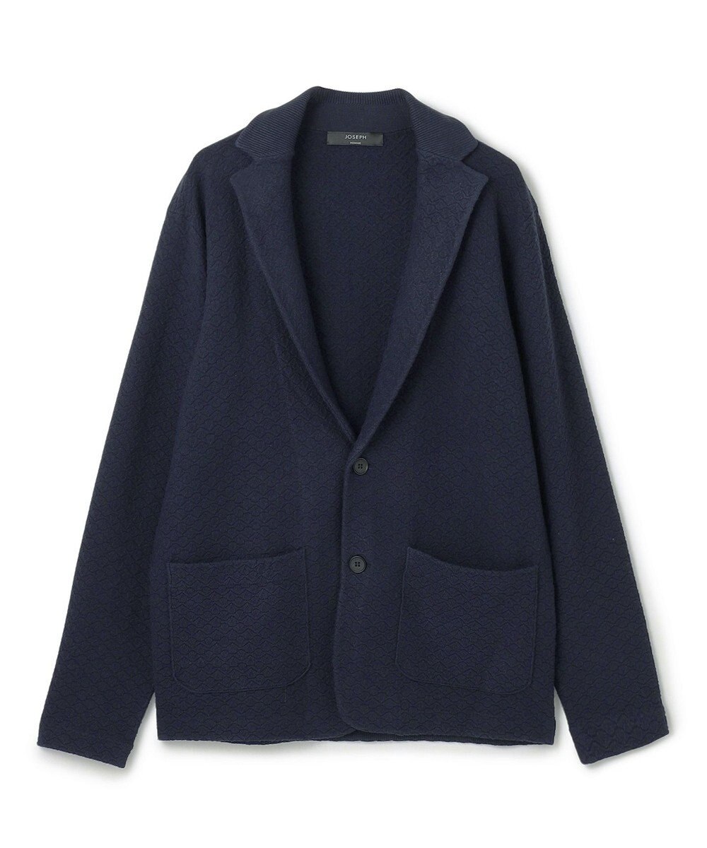 JOSEPH HOMME 新型【洗える】ヴィスコースリンクス 　ニットジャケット 