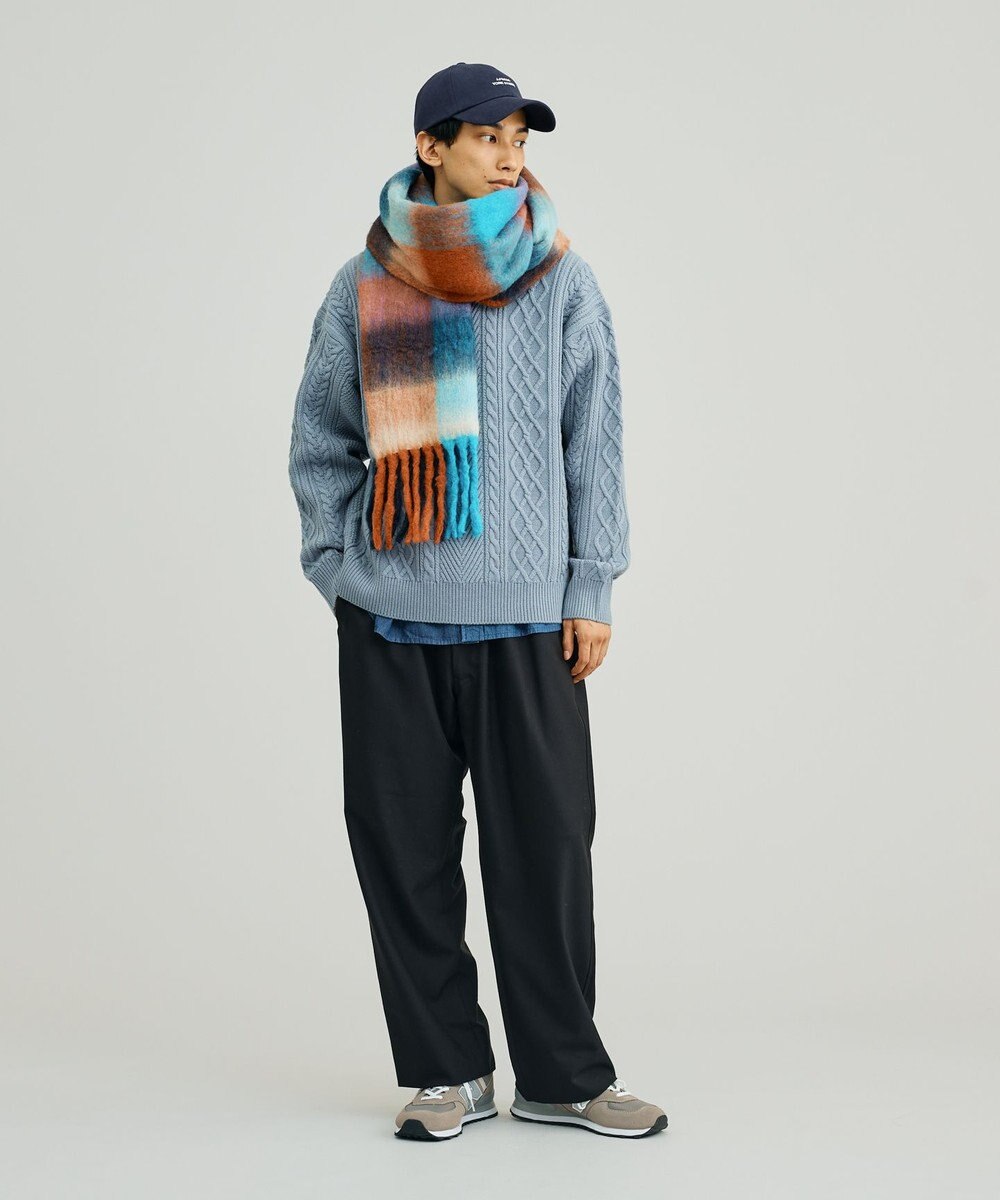 J.PRESS YORK STREET 【UNISEX】アランケーブル クルーニット 