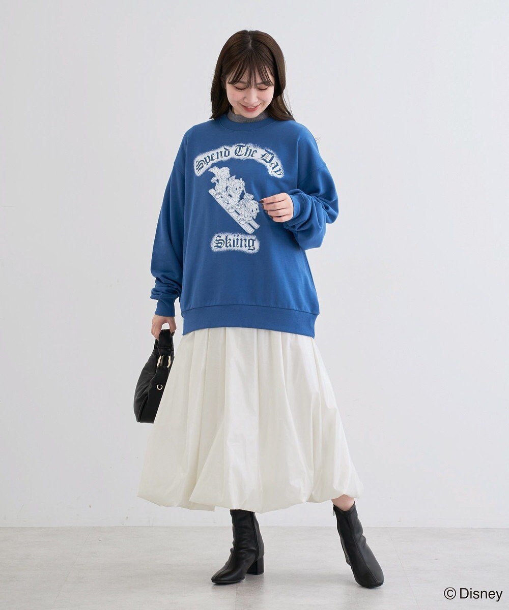 Green Parks ミッキー＆フレンズ／プリント裏毛プルオーバー 