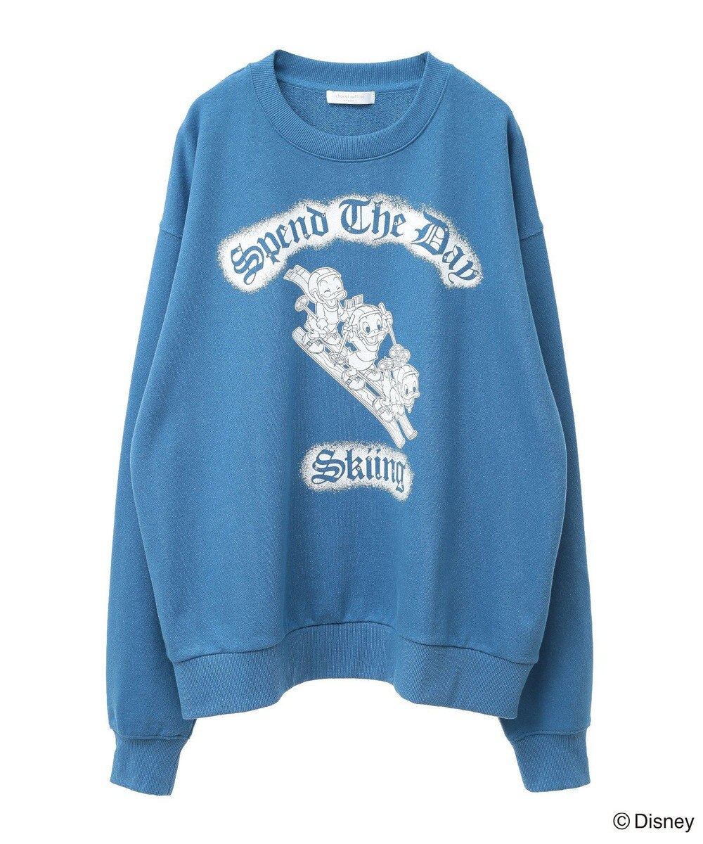 Green Parks ミッキー＆フレンズ／プリント裏毛プルオーバー 