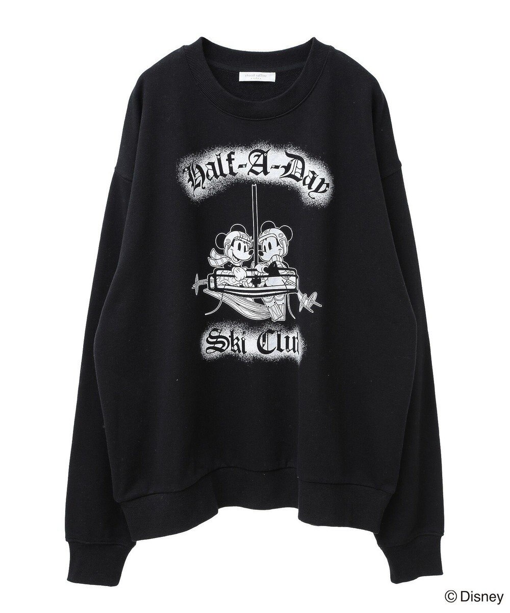 Green Parks ミッキー＆フレンズ／プリント裏毛プルオーバー 