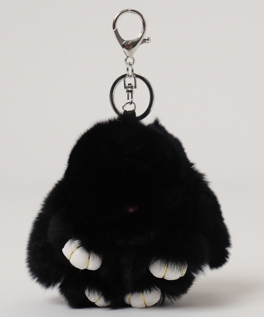 WEGO もふもふうさぎぬいぐるみキーホルダー 