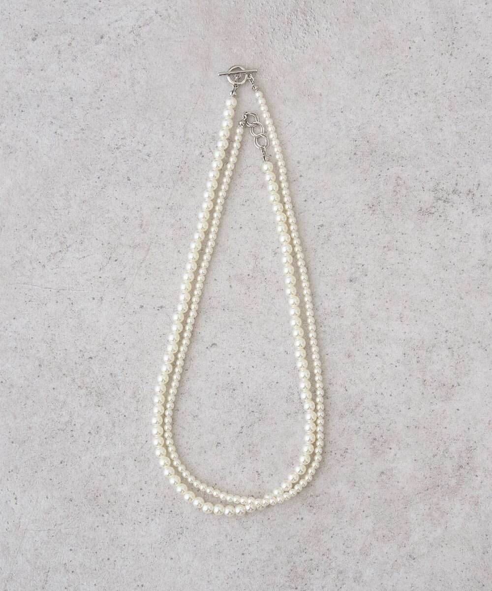 earth music&ecology ２ＷＡＹマンテルパールネックレス 